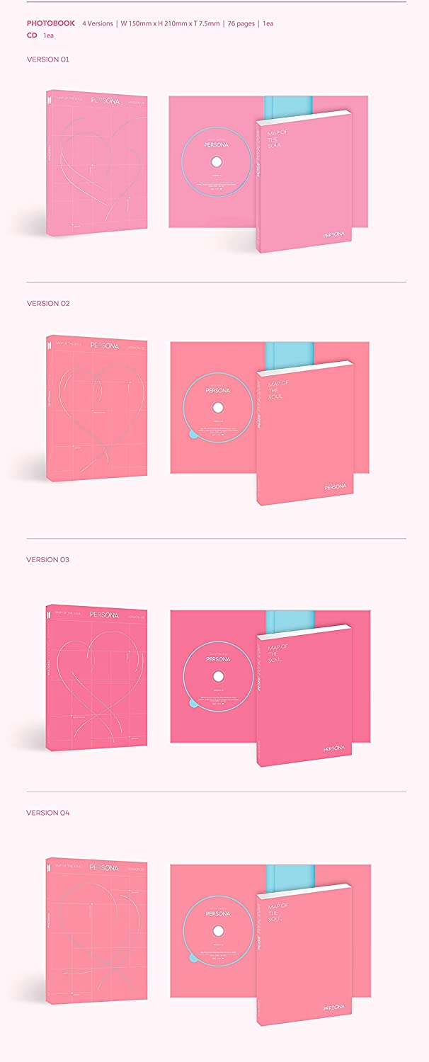 BTS –  ALBUM MAP OF THE SOUL PERSONA