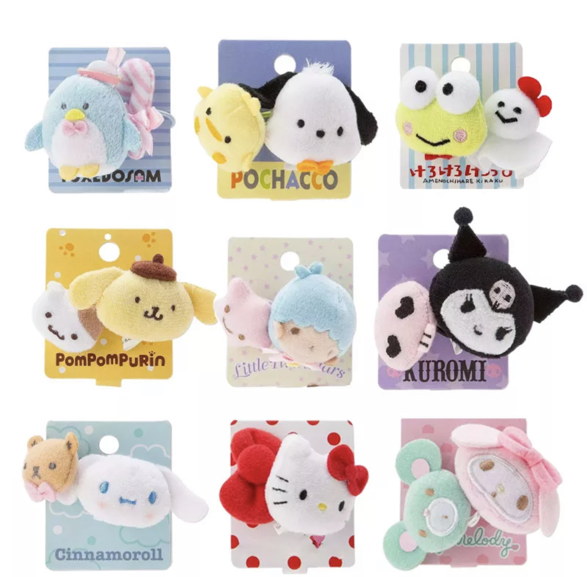 SANRIO – COLET FIGURA PARA CABELLO ORIGINAL