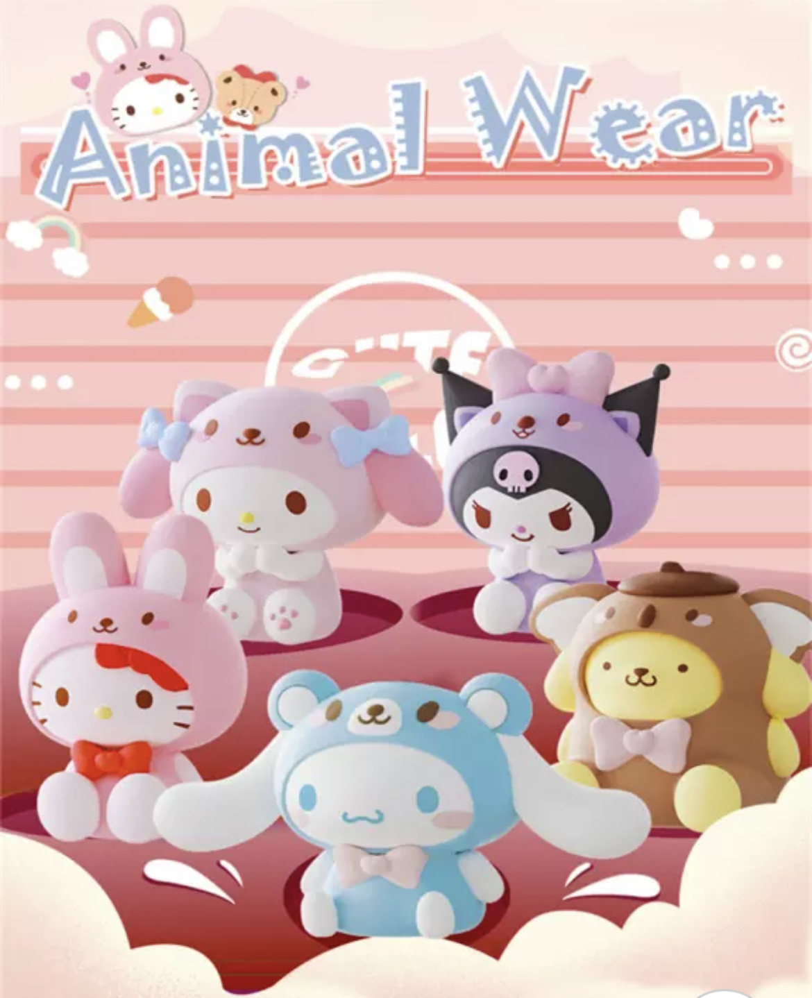 SANRIO – LLAVERO SILICONA ORIGINAL