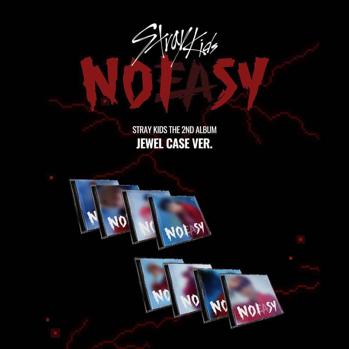 STRAY KIDS – ALBUM NO EASY [JEWEL CASE VER]