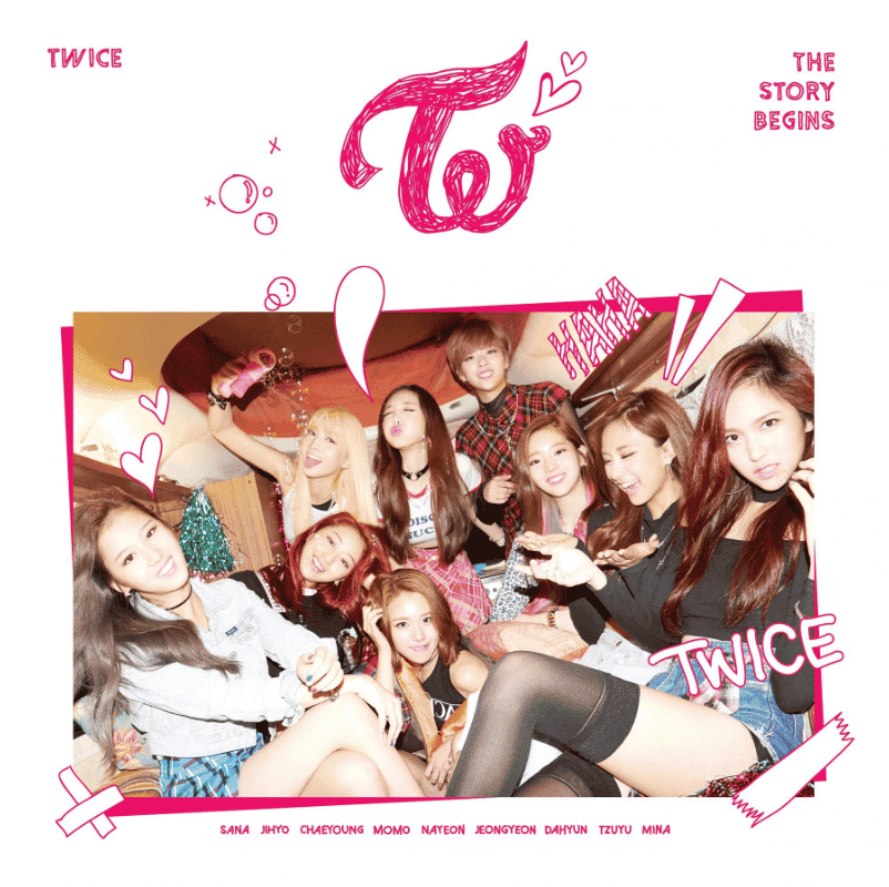 TWICE – ALBUM THE STORY BEGINS