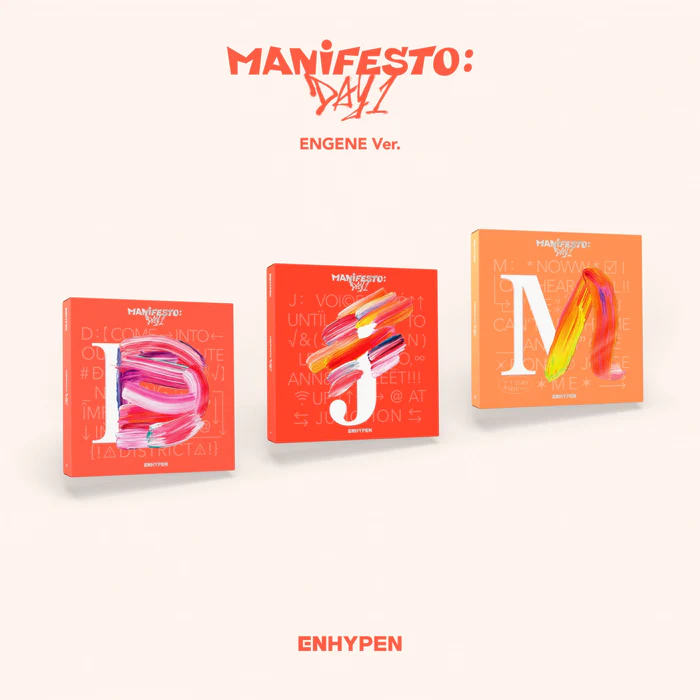 ENHYPEN – ALBUM MANIFESTO : DAY ONE [ENGENE VER]