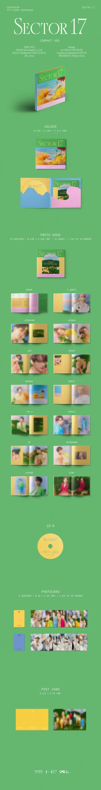 SEVENTEEN – SECTOR 17 (COMPACT VER.)