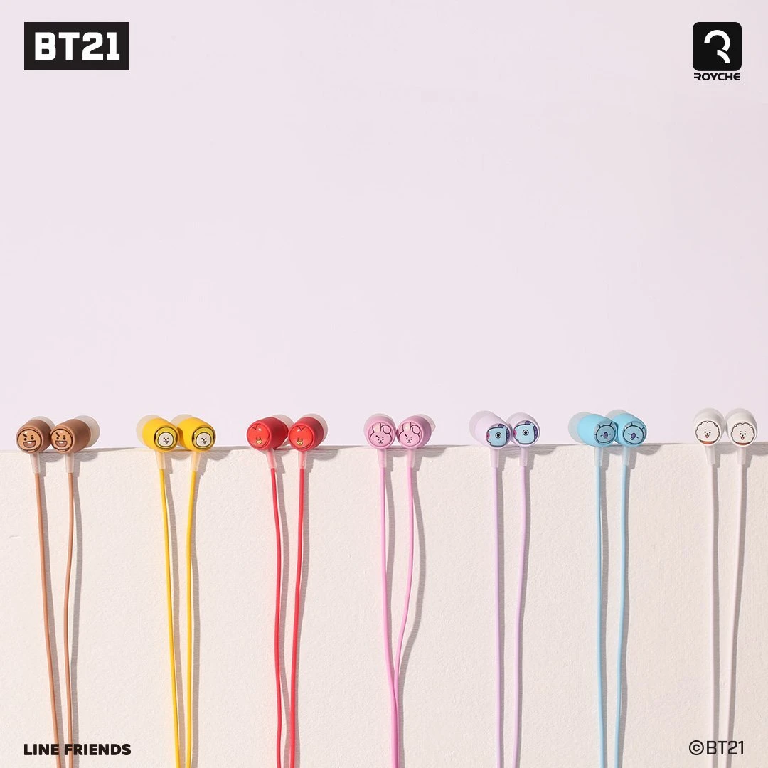 BT21 – IN-EAR EARPHONE ORIGINAL