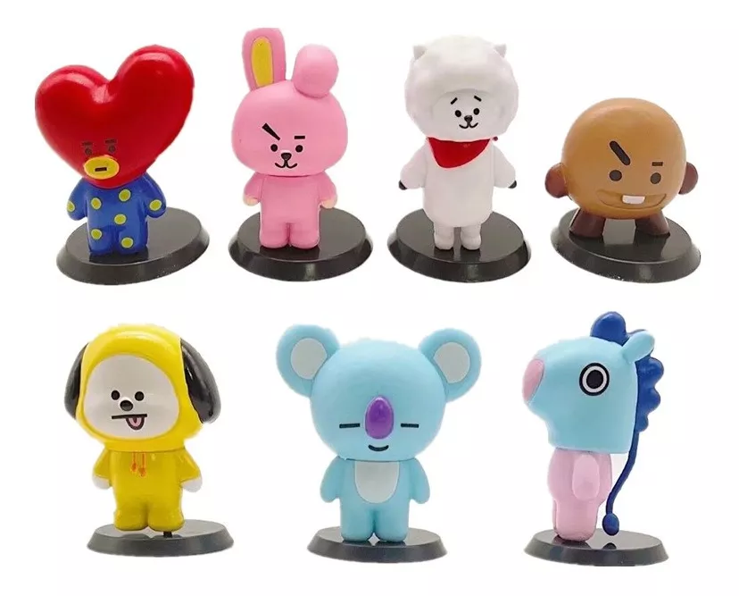 BT21 – FIGURAS PVC FANMADE