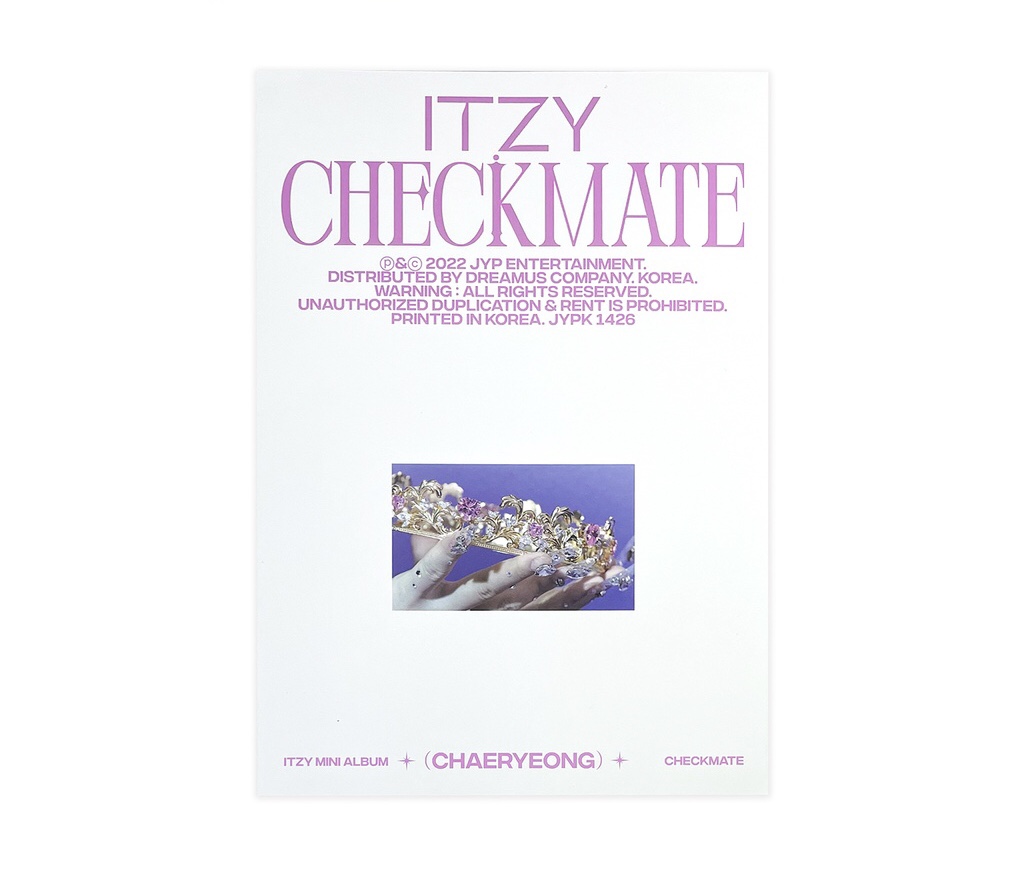 ITZY –  ALBUM CHECKMATE EDICION STANDARD