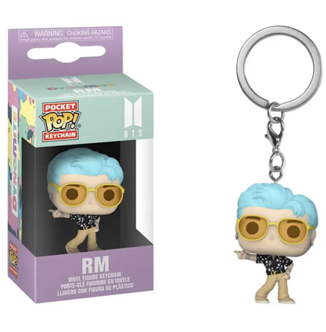 BTS – LLAVERO FUNKO POP DYNAMITE  RM ORIGINAL