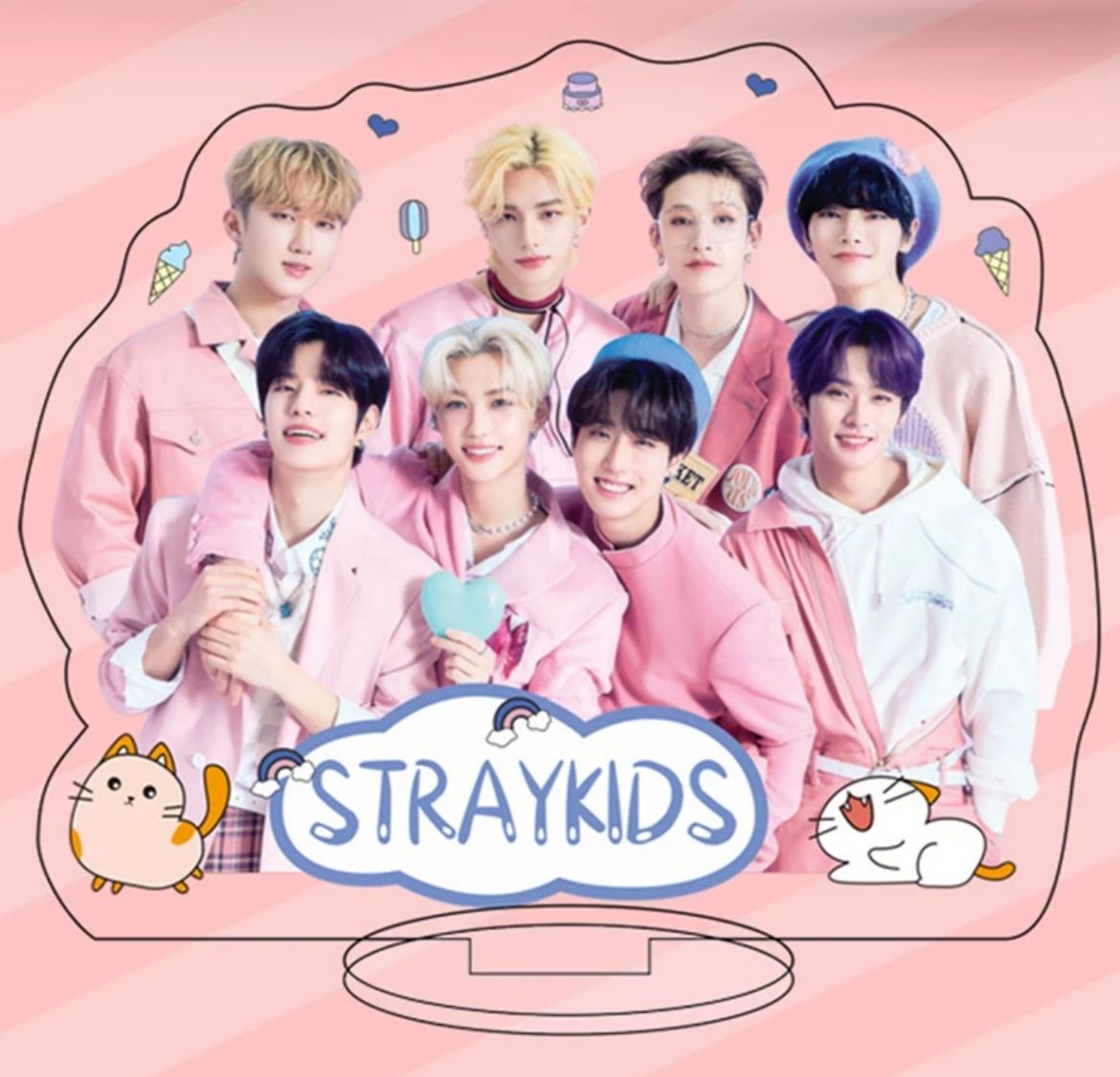 STRAY KIDS – STAND ACRILICO FANMADE