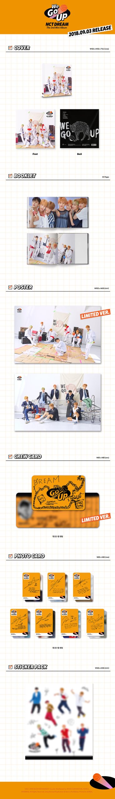 NCT DREAM – ALBUM WE GO UP