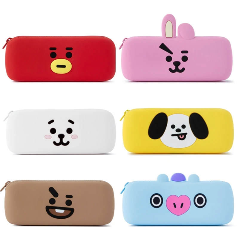 BT21 – SILICONE PENCIL CASE