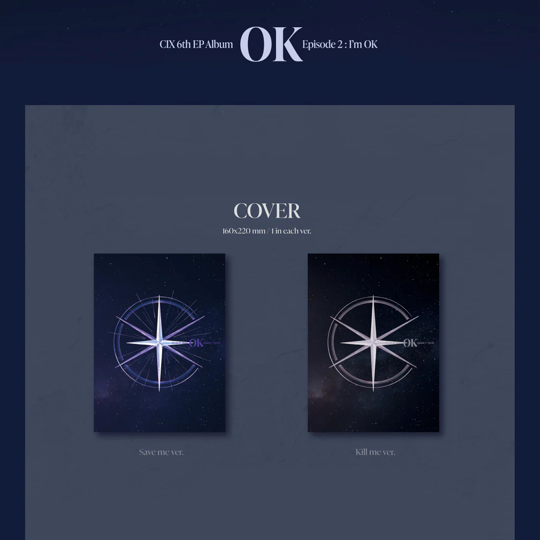 CIX – ‘OK’ EPISODE 2 : I’M OK [PRE-VENTA]